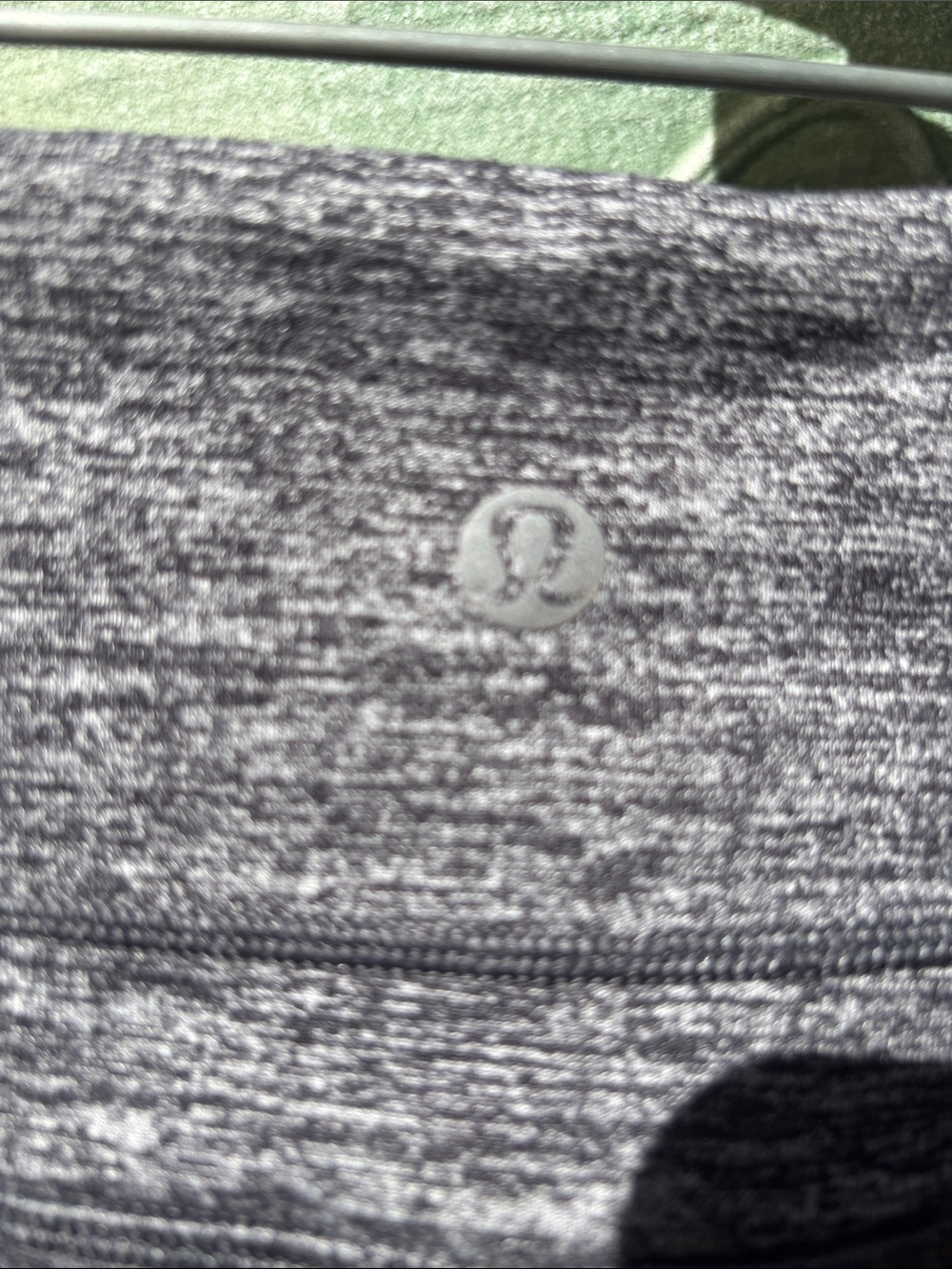 Lululemon Groove Heathered Gray Flared Yoga Pants - Picture 6 of 7